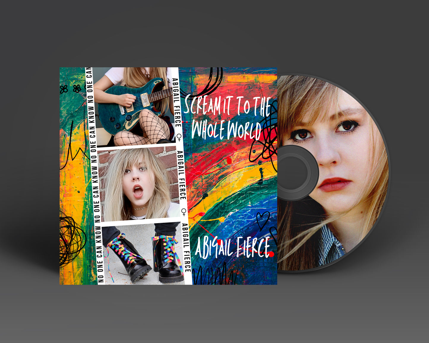 Abigail Fierce Physical CD (First 9 Released Tracks)